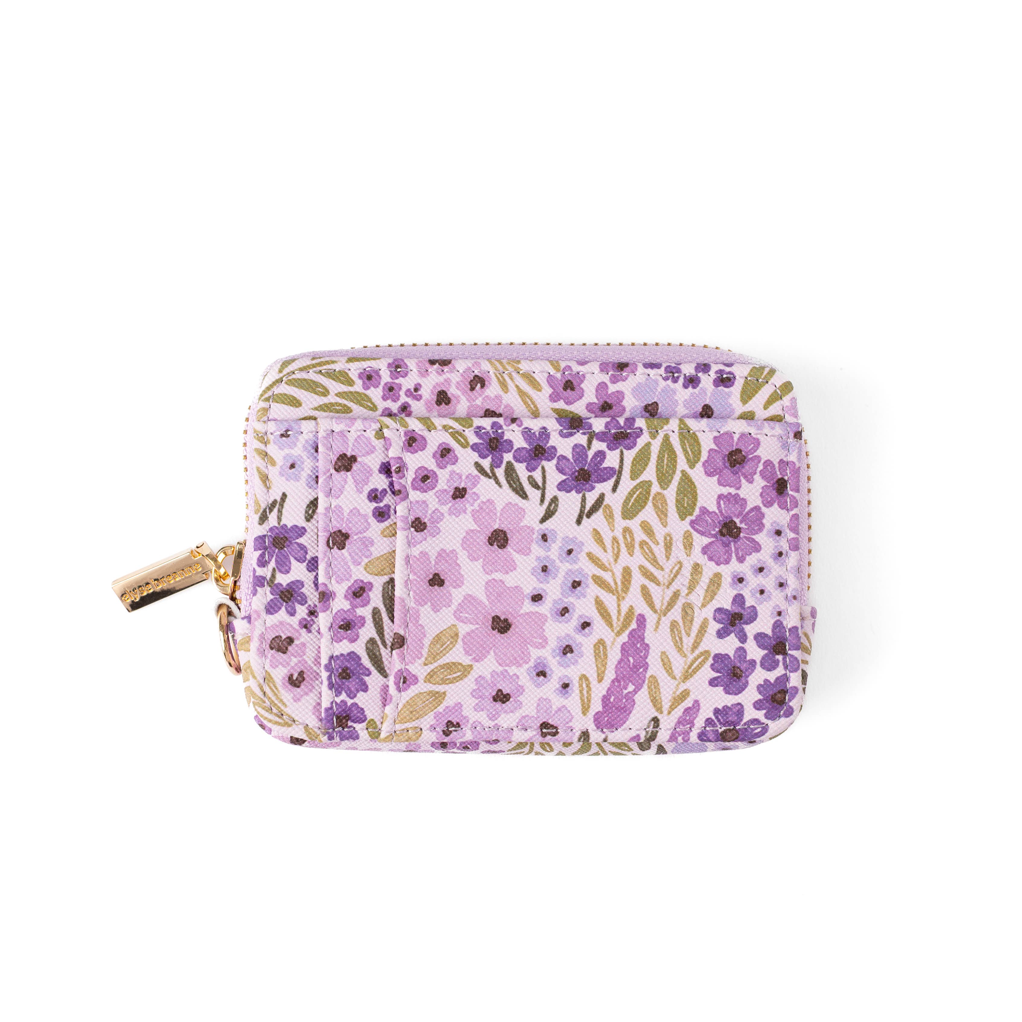 Floral Zip Wallet