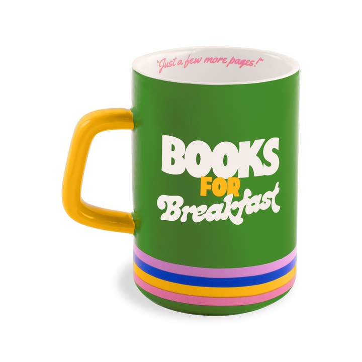 Books for Breakfast Mug