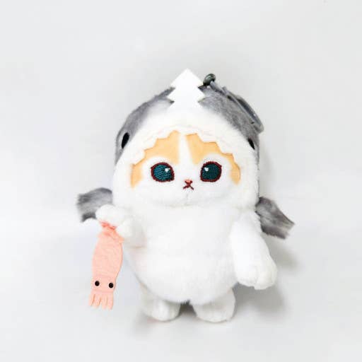 Mofusand Shark Costume Key Chain