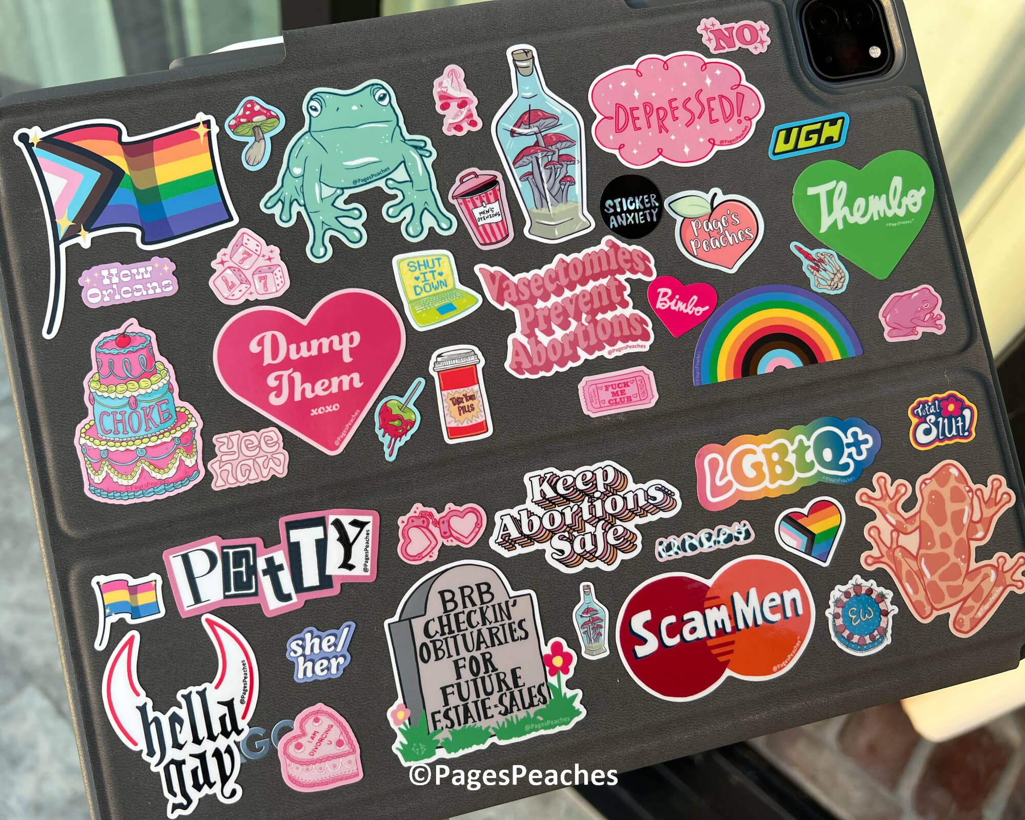 "Large" Ew Cake Sticker