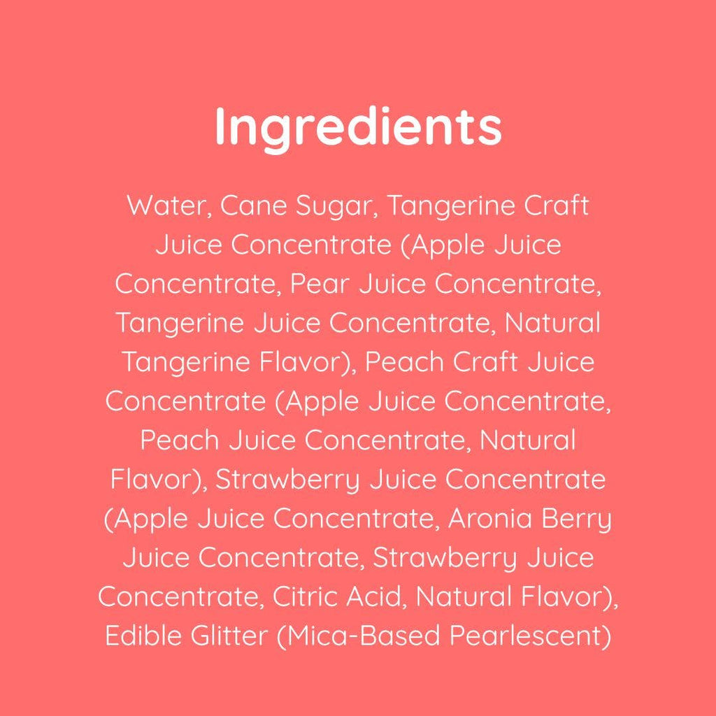 Glitter Sangria Cocktail/Mocktail Mix/Syrup