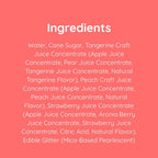 Glitter Sangria Cocktail/Mocktail Mix/Syrup