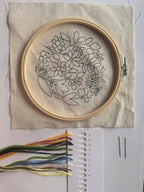DIY Embroidery Garden Kits