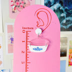 Corningware Dish Handmade Acrylic Earrings & Keychains