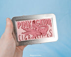 Pink Gator Cigarette Case