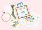 Palm Springs Getaway DIY Cross Stitch Kit