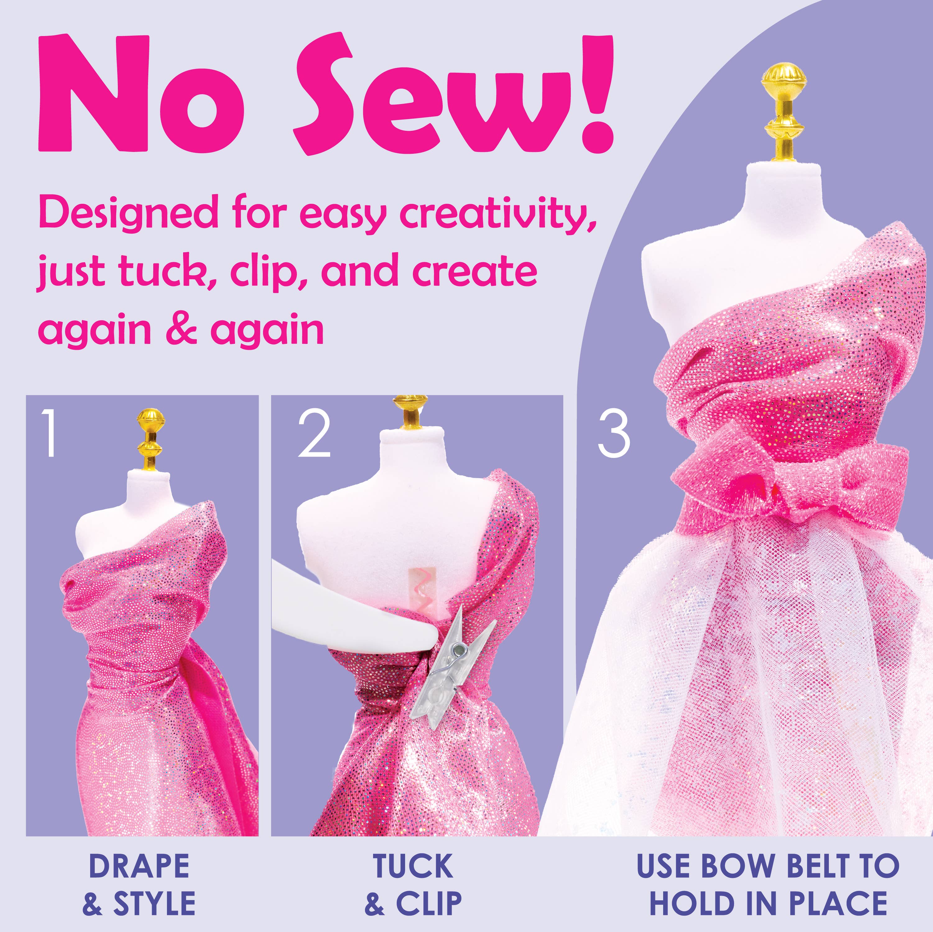 Designed By You Glam Fashion Design Craft Kit