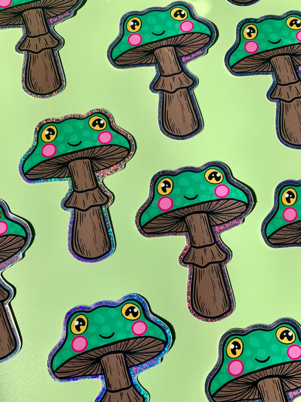 Frogshroom Sticker