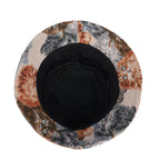 Vintage Tapestry Cat Jacquard Bucket Hat | Sun Protection Hat for Cat Lovers | HatPhile