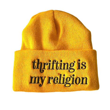 Thrifting is My Religion Beanie