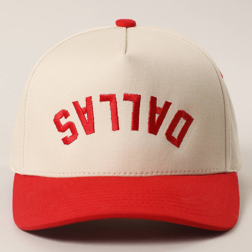 Custom Two-Tone Trucker Embroidered Hat - UPSIDE DOWN STATE