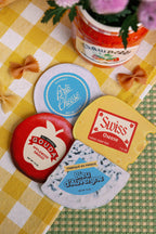 Coaster Set, Cheese