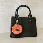 "Just Peachy!" Plush Bag Charm