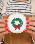 Christmas Wreath Cross Stitch Kit