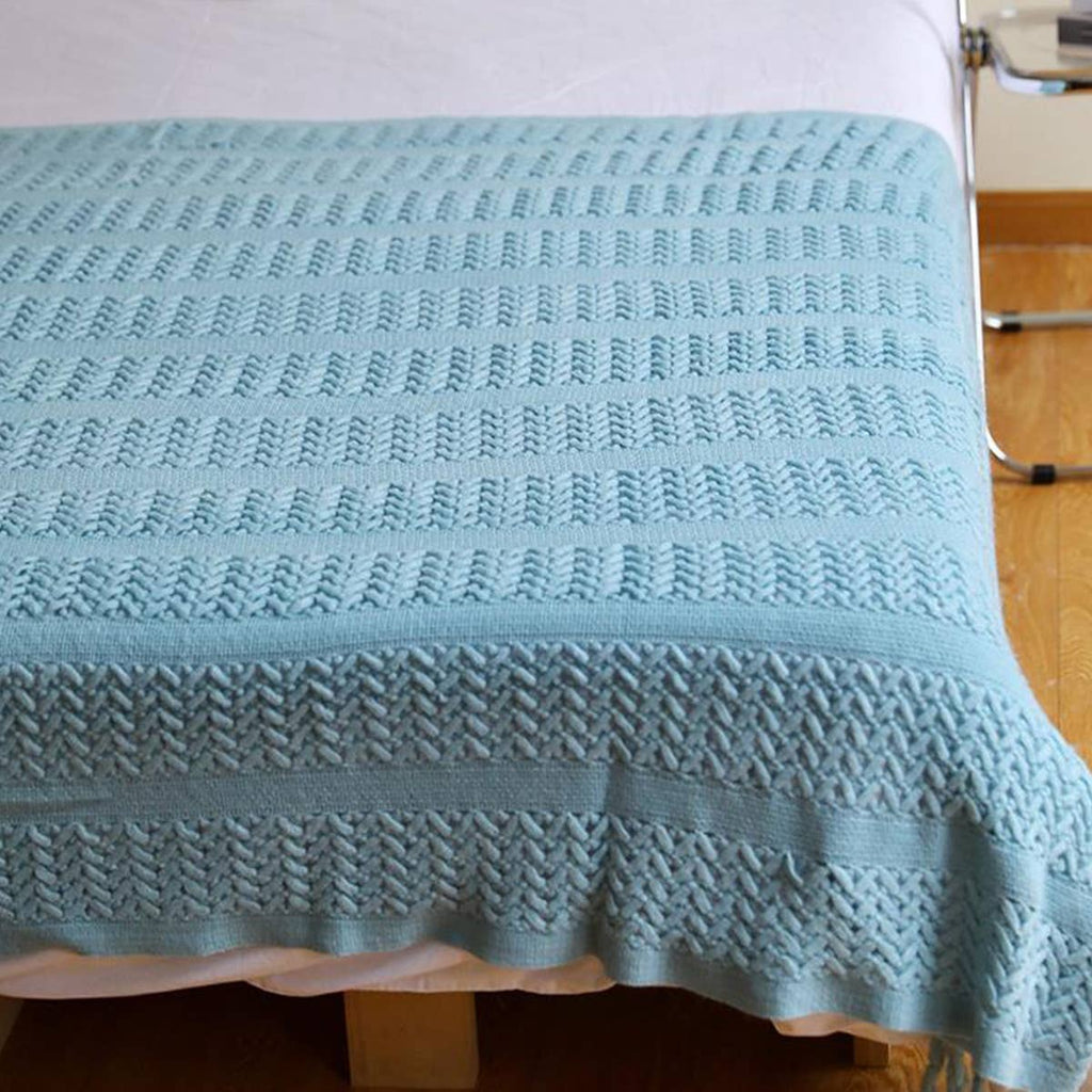 Soft Warm Chunky Knit Blanket