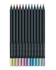 Black Edition Metallic Color Pencils