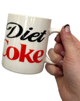 "My other coffee is a diet coke" silly mug