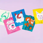 Cuddle Cats - Swedish Dishcloth