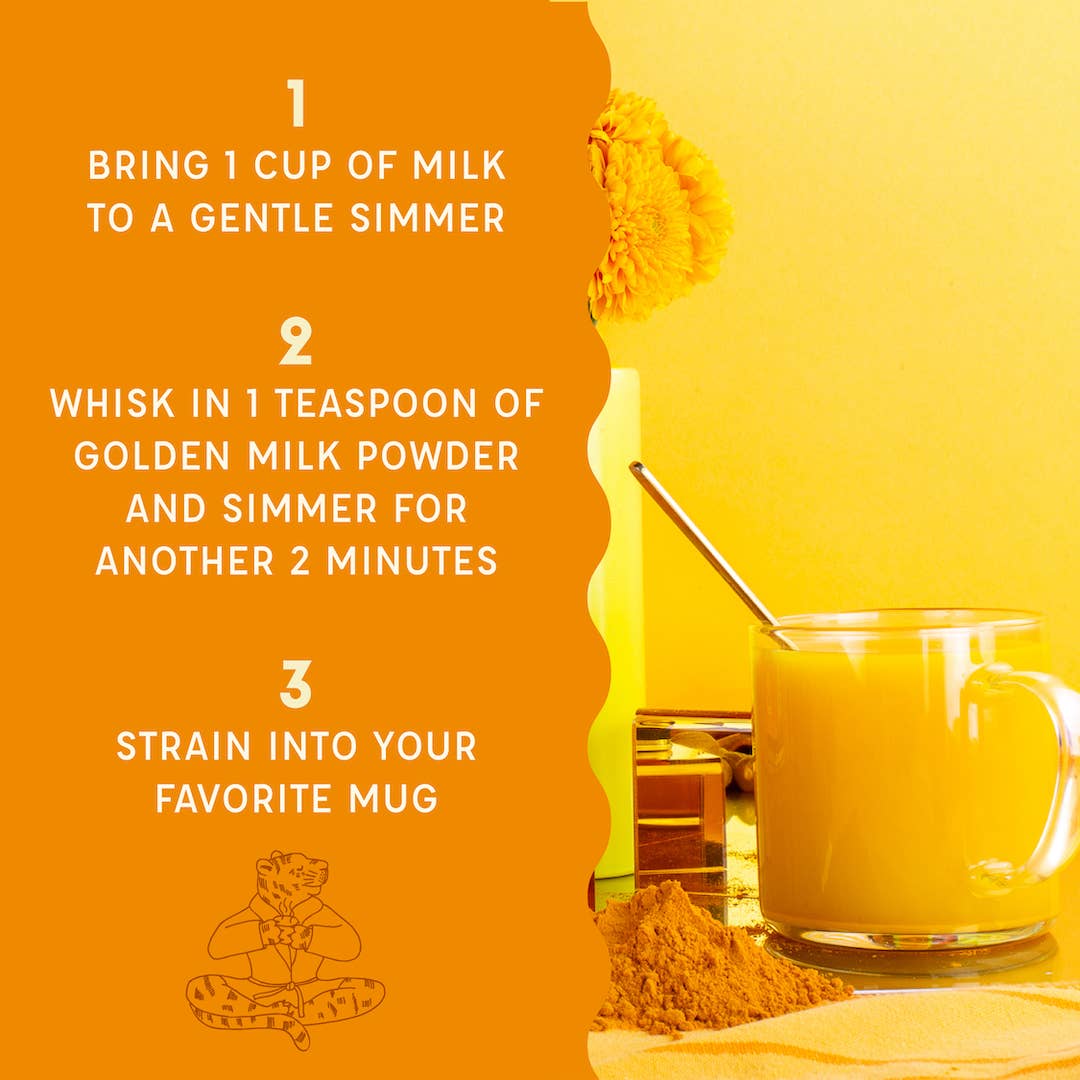 Golden Milk Turmeric Drink
