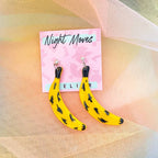 banana earrings