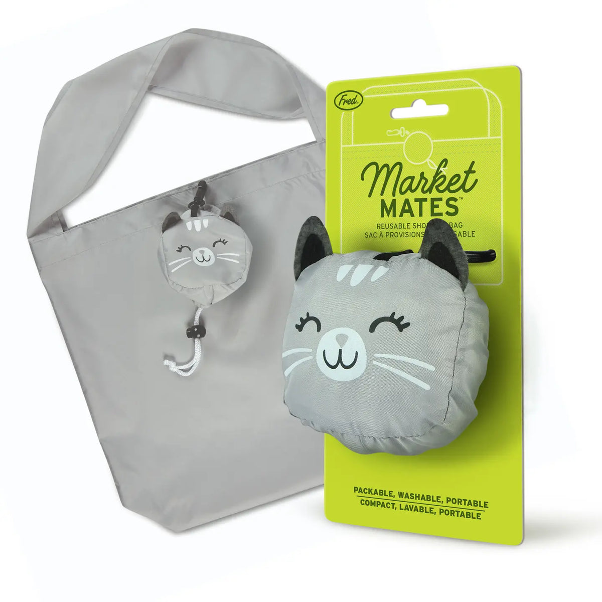Market Mates Cat Shopping Bag