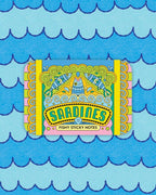 Sardines Fishy Sticky Notes