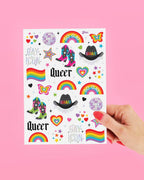 Pride Temporary Tattoos | rainbow, lgbtq, bachelorette