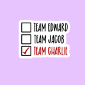 Team Charlie Twilight Sticker