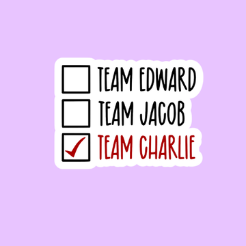 Team Charlie Twilight Sticker