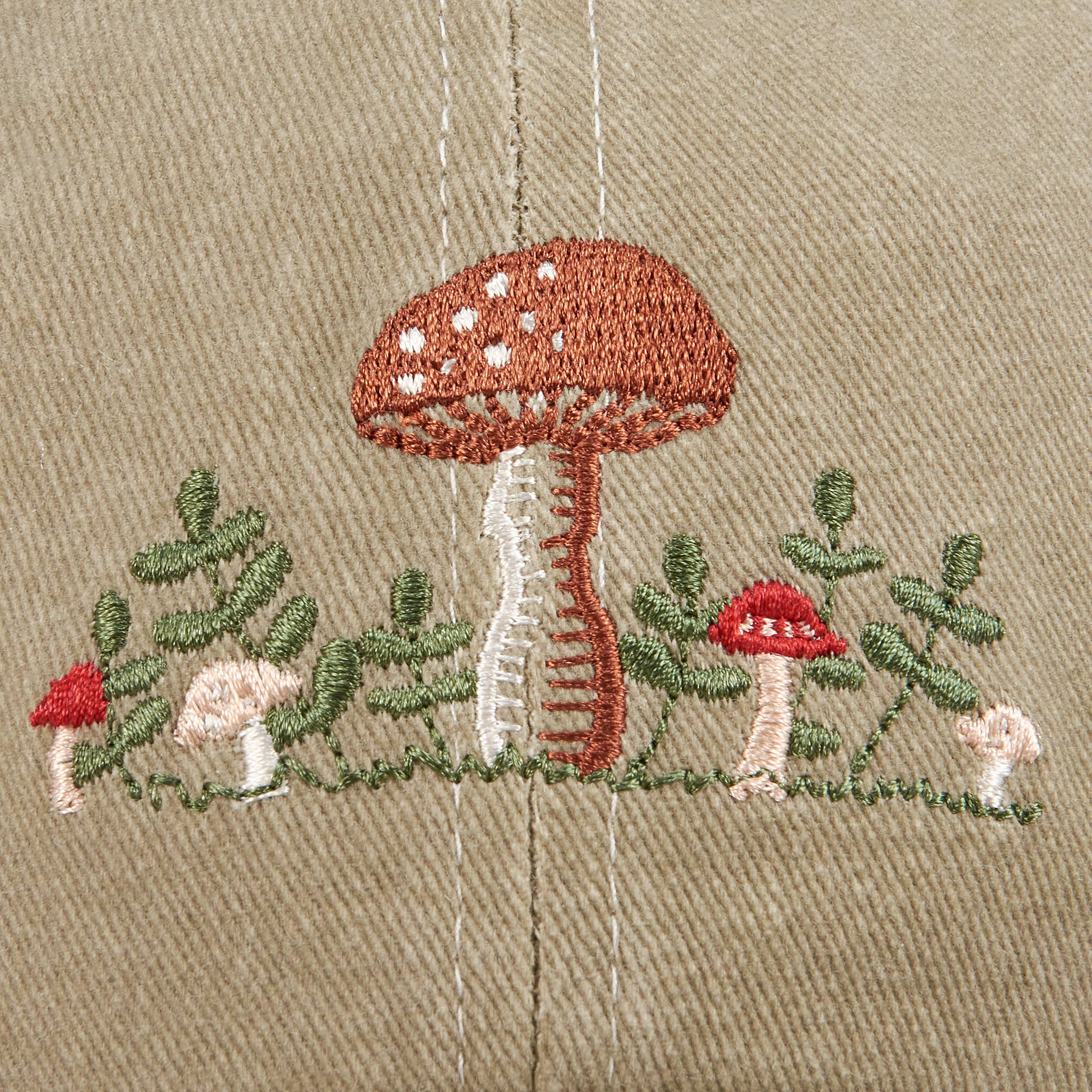 Snail & Mushroom Baseball Cap