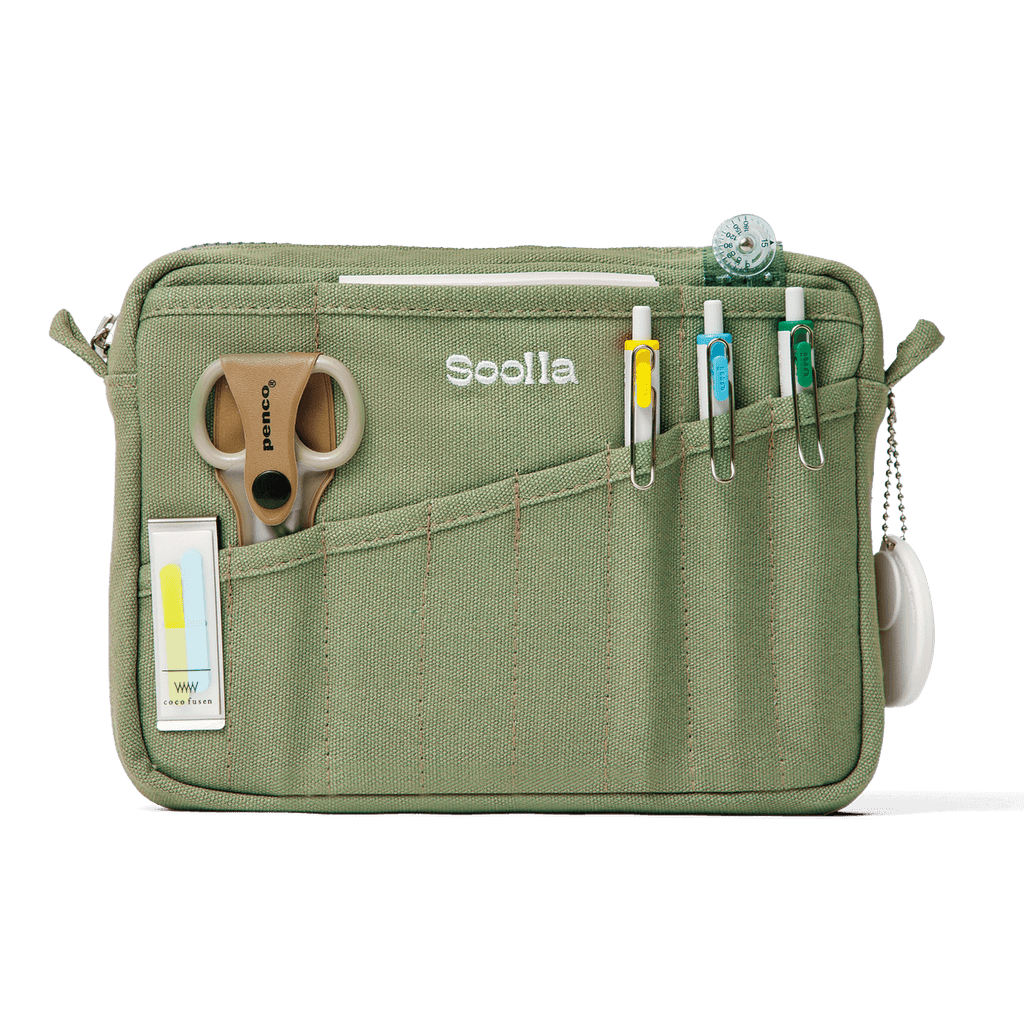 Soolla® Studio Pouch, Sangria (Stationery Pouch)