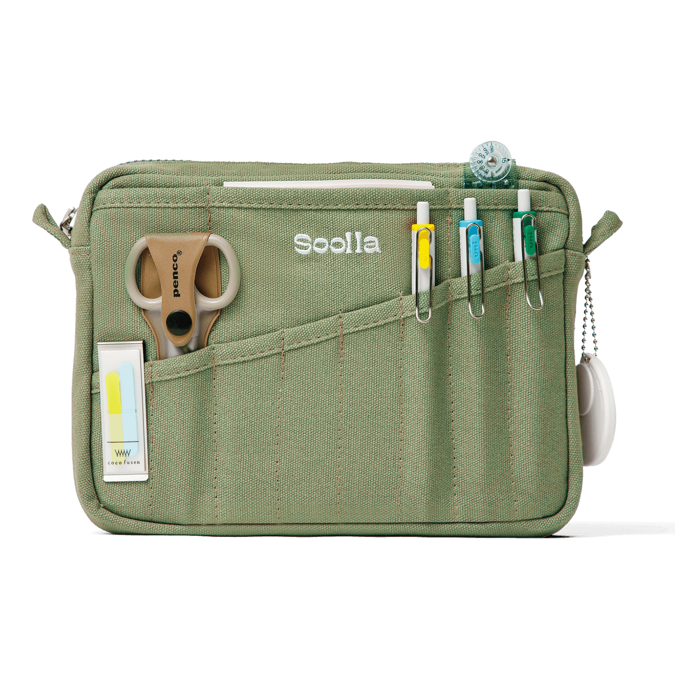 Soolla® Studio Pouch, Sangria (Stationery Pouch)