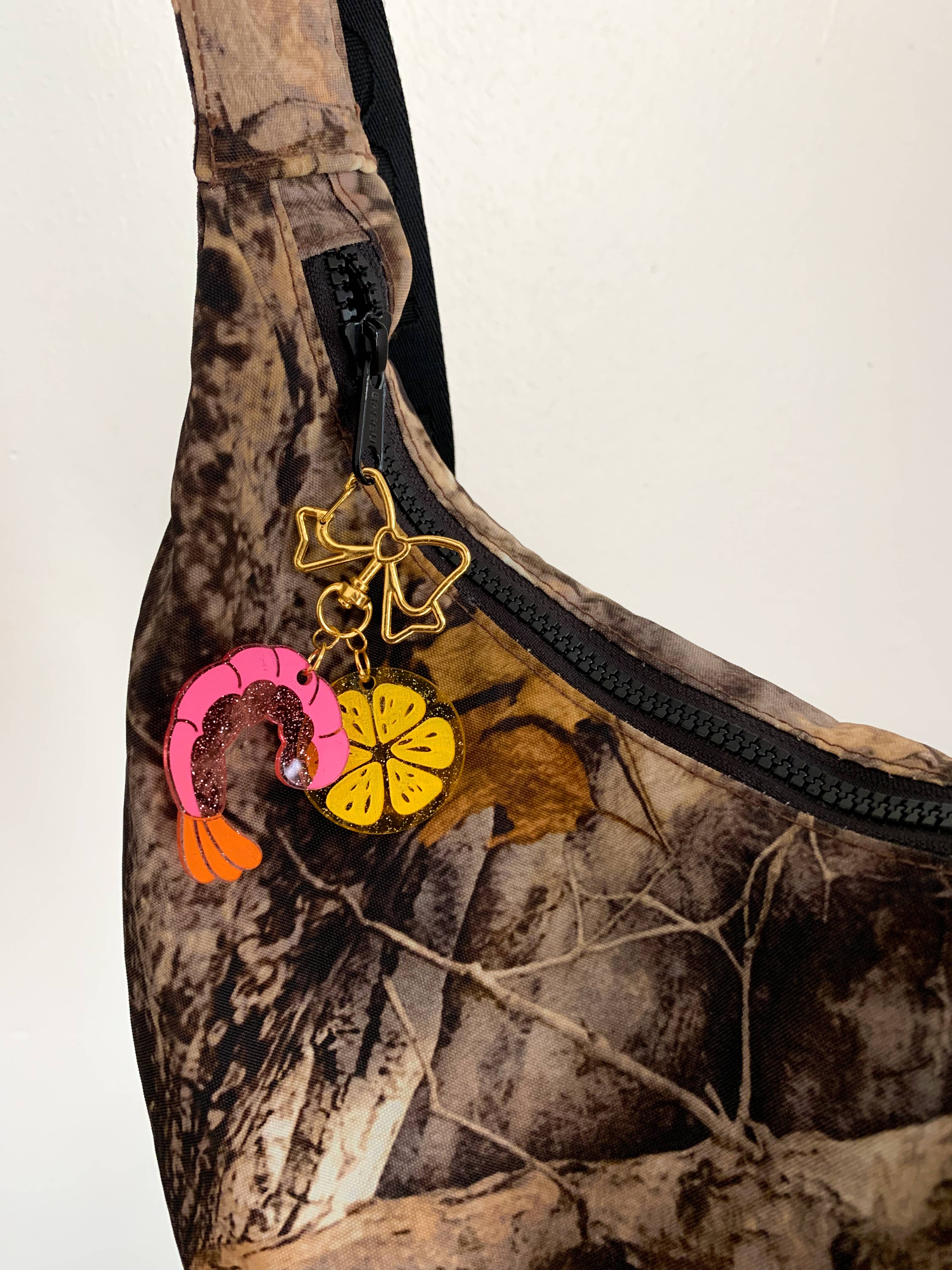 Shrimp Cocktail Keychain/Bag Charm