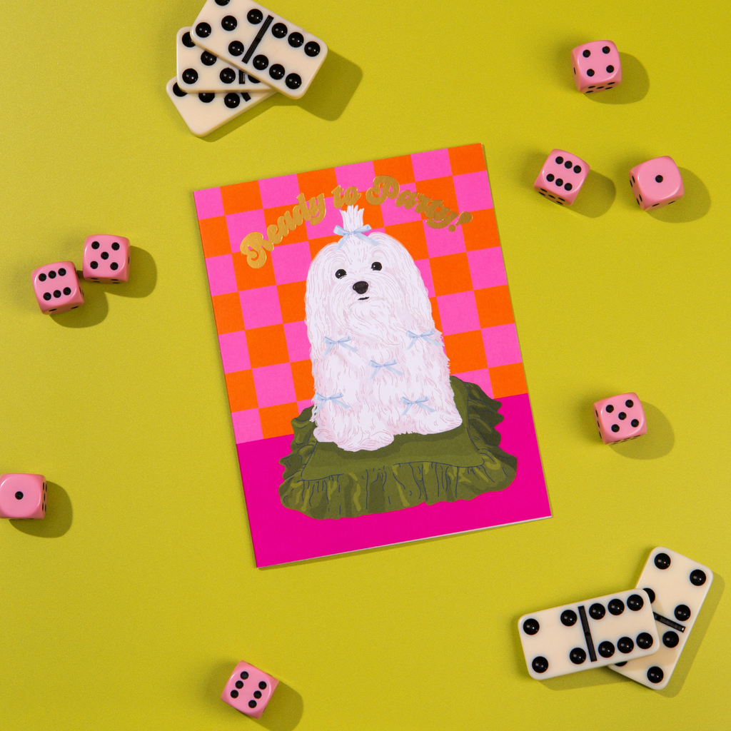 Ready to Party – Foil Birthday ✿ Celebration Card