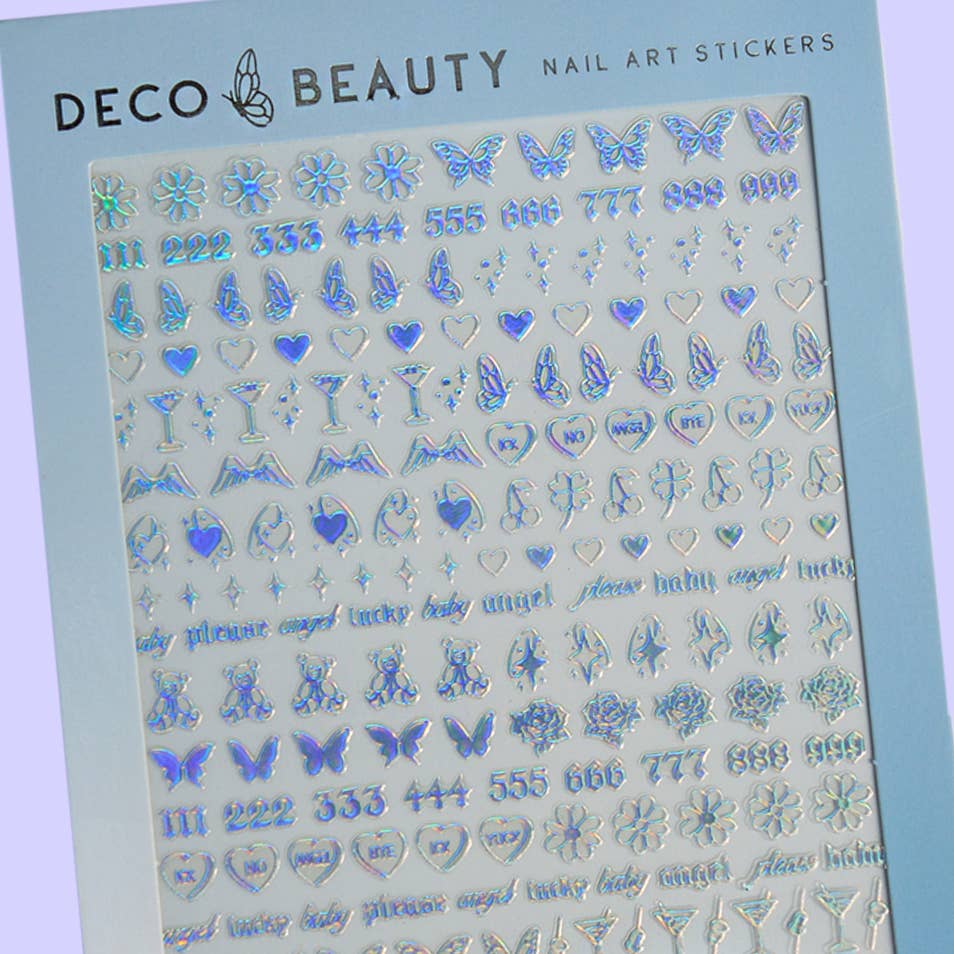 Pretty Please Nail Art Stickers