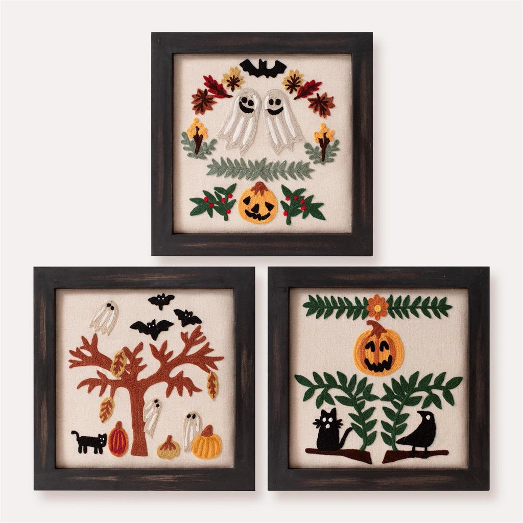 Framed Embroidery - Spooktacular