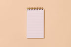 Farfalle Bowtie Pasta Spiral Pocket Size Notebook