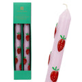 Strawberry Lilac Dinner Candles - 2 Pack | Mothers Day Gifts  |