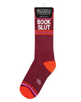 Book Slut Gym Crew Socks