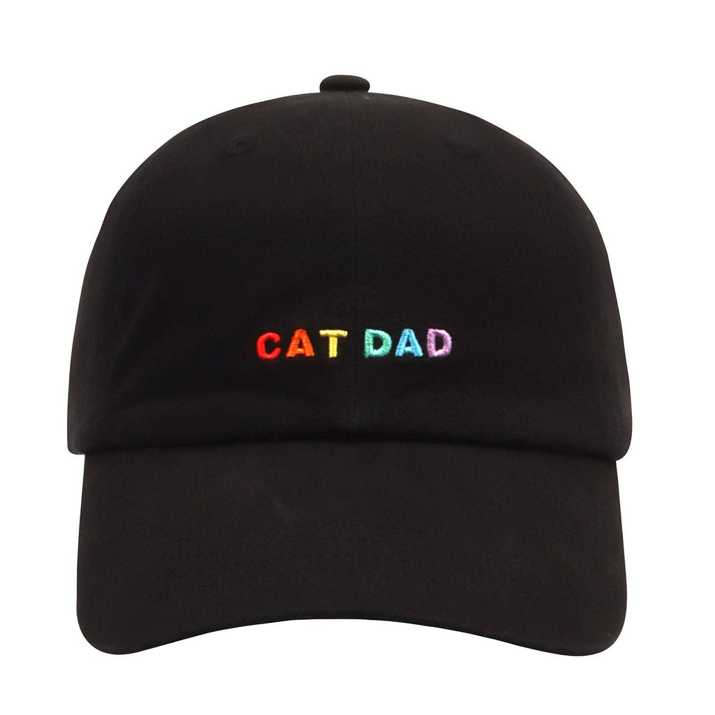Cat Dad Hat | Embroidered Cat Dad Baseball Cap | Gift for Cat Lovers | HatPhile