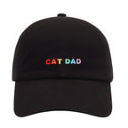 Cat Dad Hat | Embroidered Cat Dad Baseball Cap | Gift for Cat Lovers | HatPhile