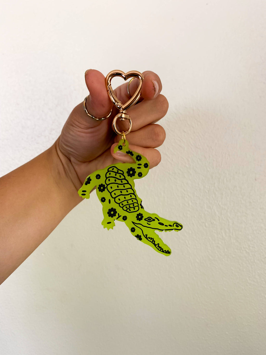 Gator Keychain/Bag Charm 