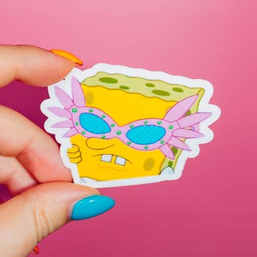 Spongebob Squarepants Sunglasses Meme Sticker