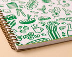 Icons Letterpress A5 Spiral Notebook