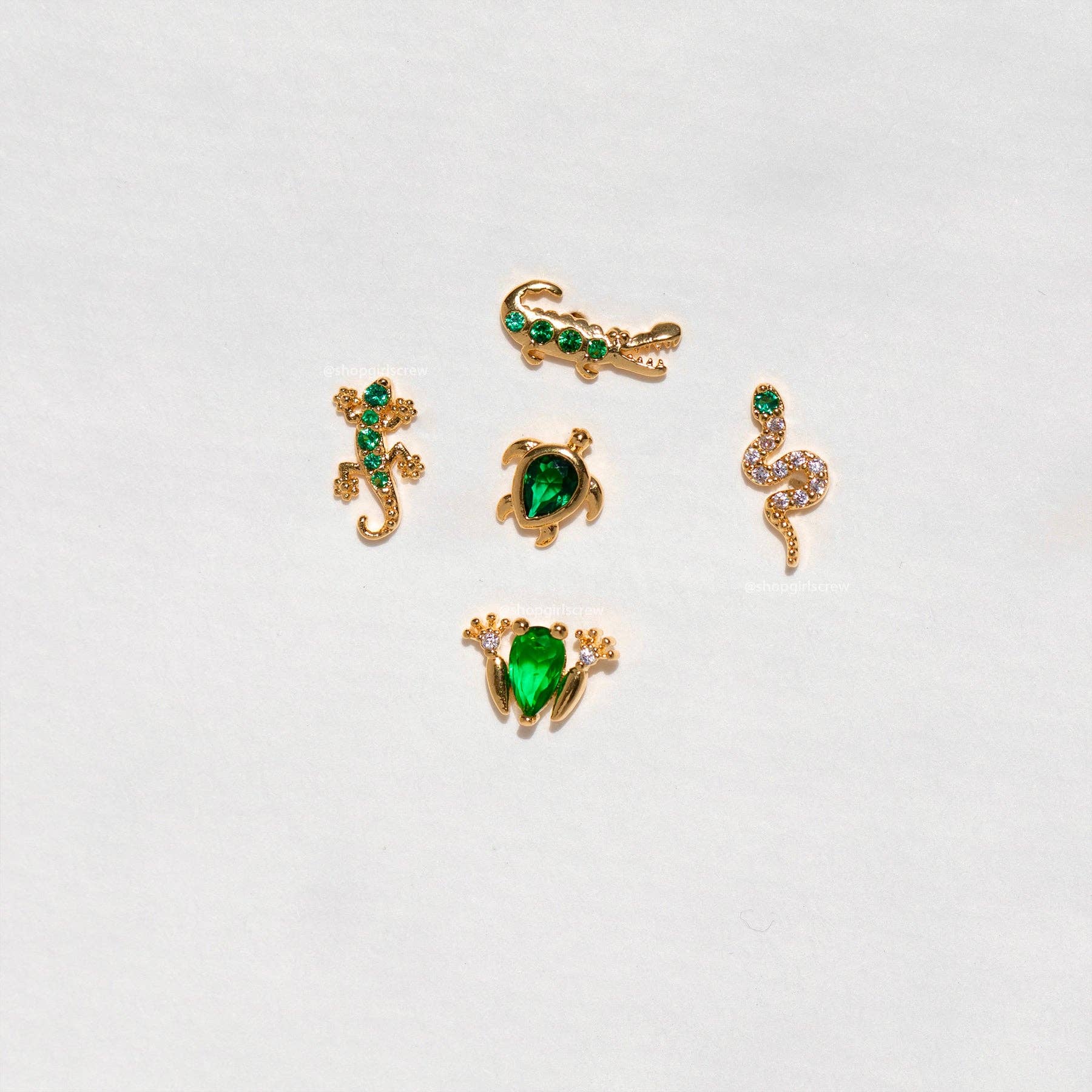 Emerald Rainforest Stud Set