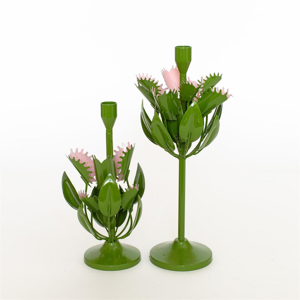 Venus Flytrap Taper Candle Holder