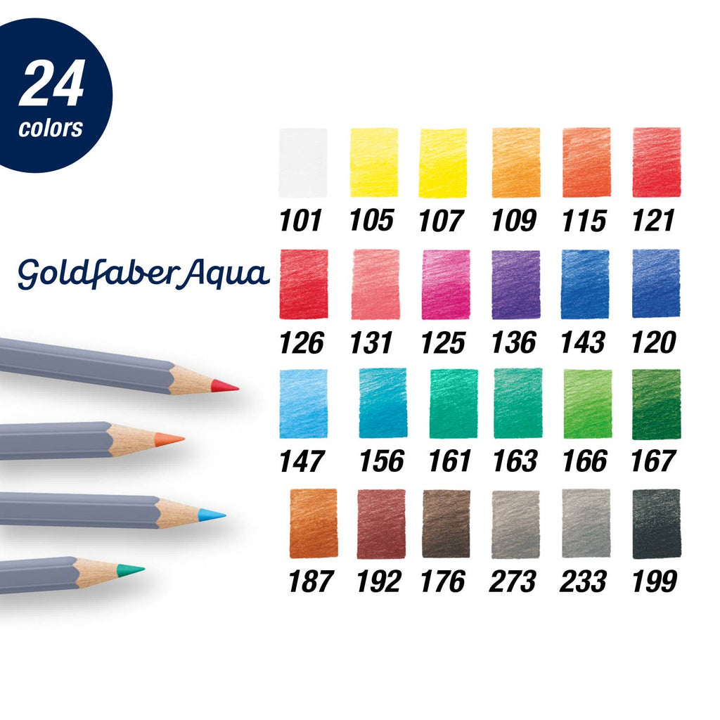 Goldfaber Aqua Watercolor Pencils