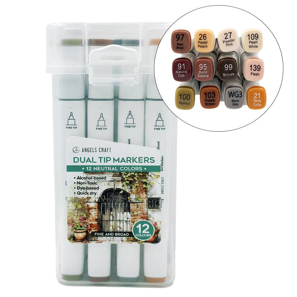 Dual Tip Markers Set