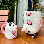 Upside-Down Opossum Mini Mug