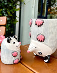 Upside-Down Opossum Mini Mug